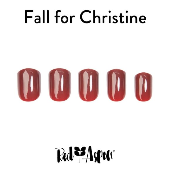 Red Aspen Nail Dashes | Fall for Christine - Picture 2 of 6